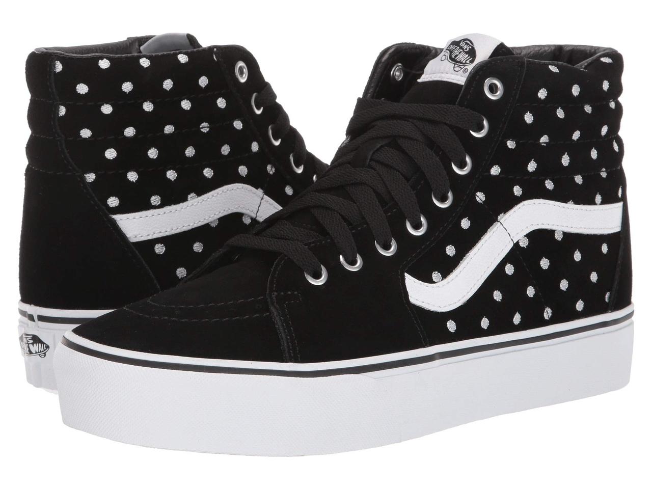 

Кроссовки/Кеды (Оригинал) Vans SK8-Hi Platform 2.0 (Suede Polka Dot) Black/True White