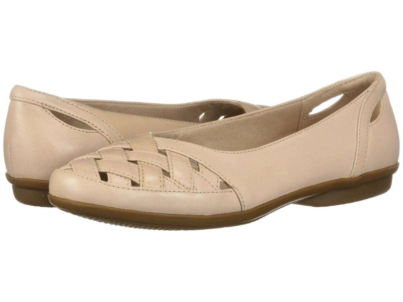 

Туфли без каблука (Оригинал) Clarks Gracelin Maze Blush Pink Leather