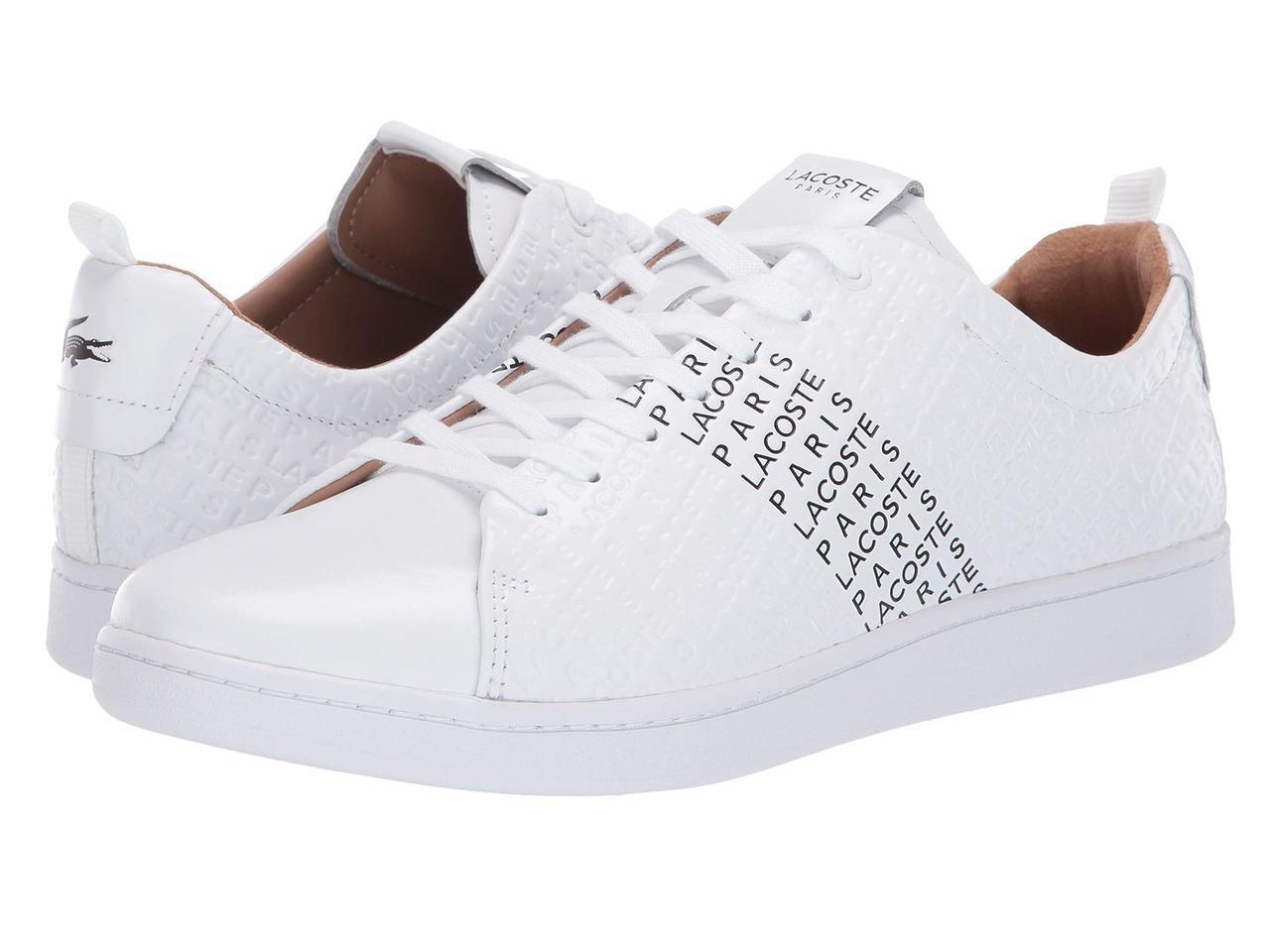 

Кроссовки/Кеды (Оригинал) Lacoste Carnaby Evo 319 12 US White/Black