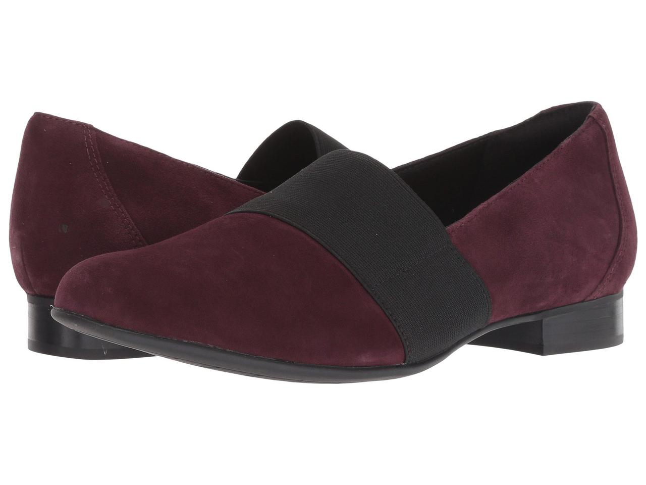 

Мокасины (Оригинал) Clarks Un Blush Lo Aubergine Suede