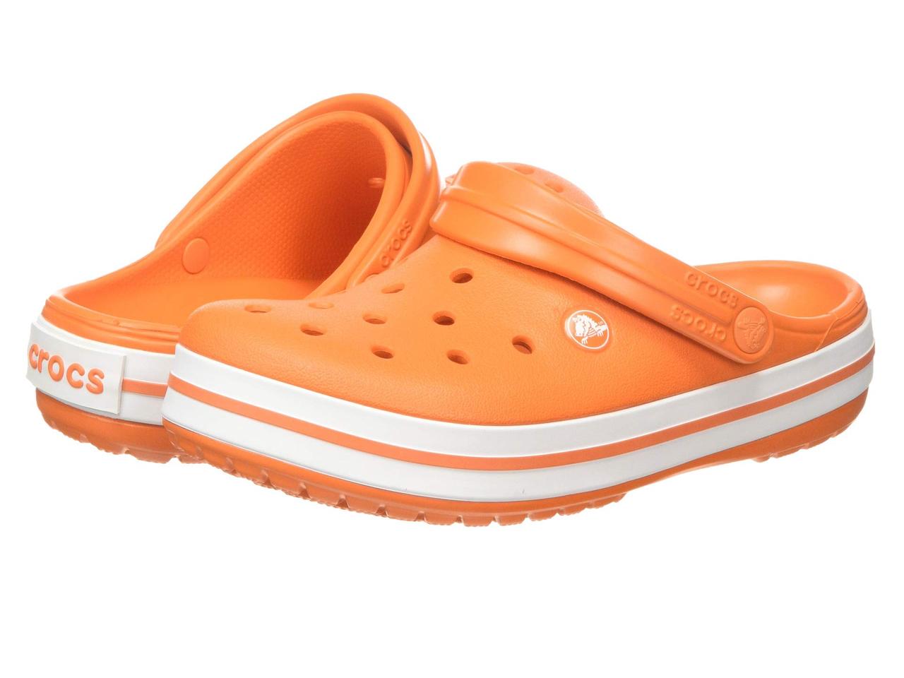 

Сабо (Оригинал) Crocs Crocband Orange/White