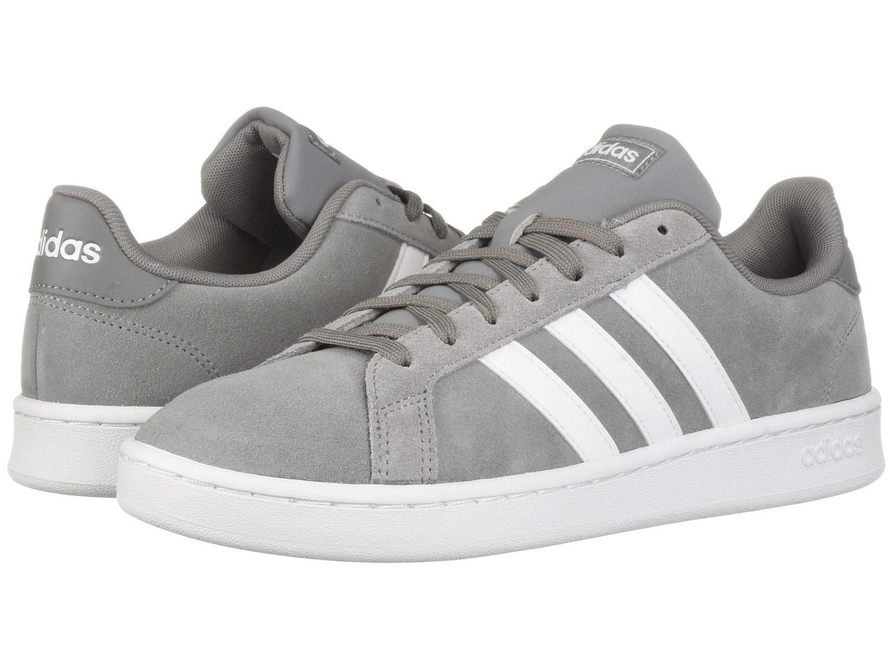 

Кроссовки/Кеды (Оригинал) adidas Grand Court Grey Three F17/Footwear White/Grey Four F17