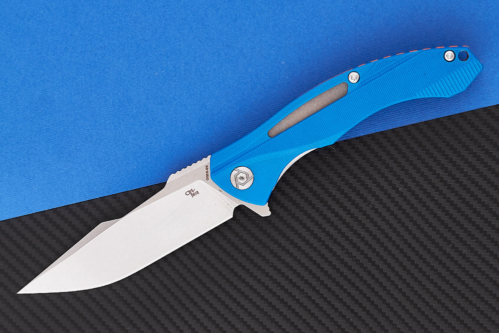 

Нож складной CH 3519-G10-blue