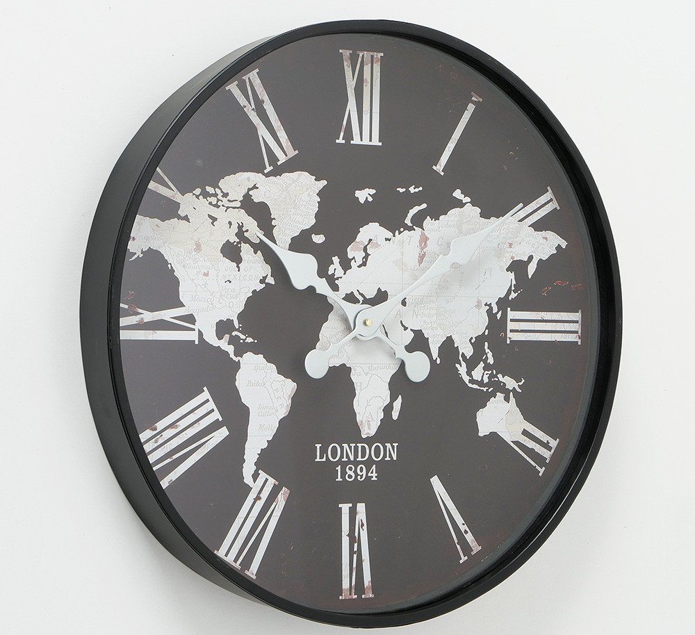 Настенные часы Мondo «Карта мира»  МДФ d55см 1019952