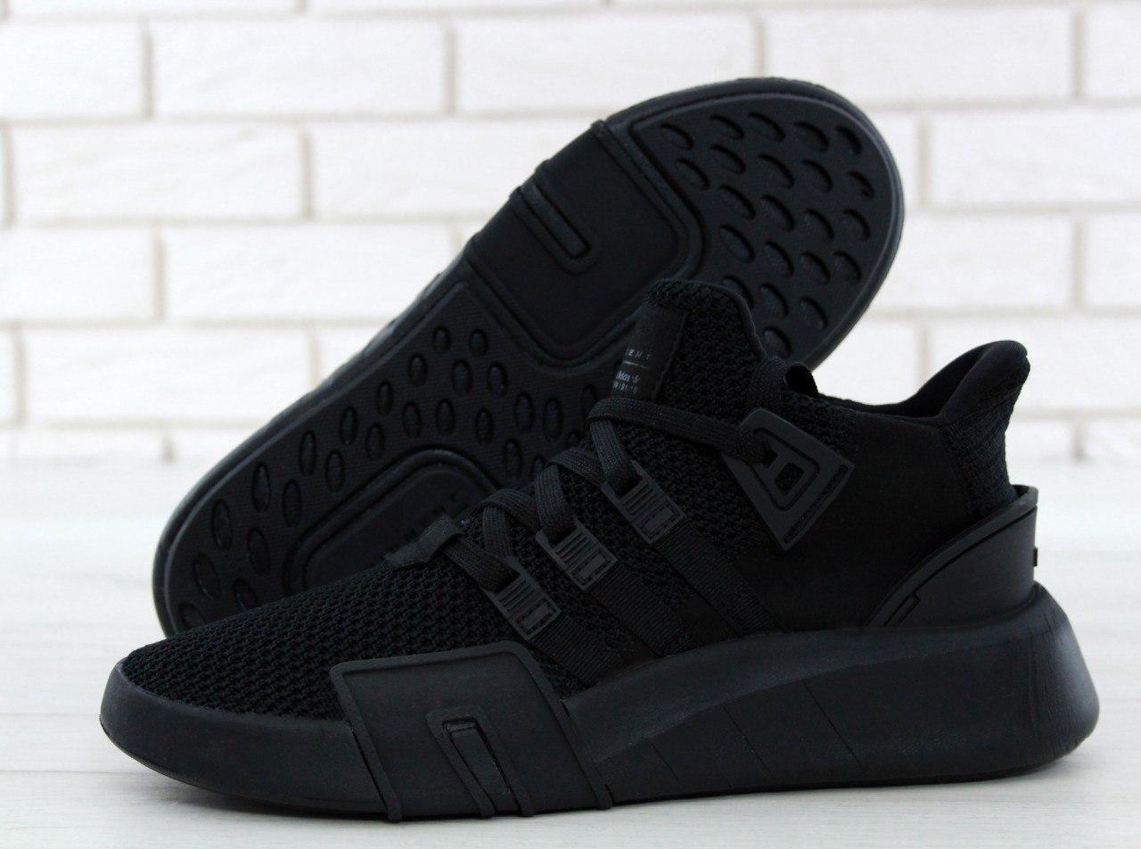 

Мужские кроссовки Adidas EQT Bask ADV Black / Адидас Эквипмент Черные 44, Черный