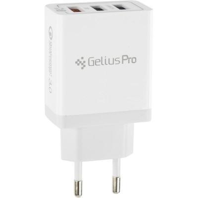 

Зарядное устройство Gelius Pro Dominion QC3.0 GP-HC04 3USB 3.1A White (70600, Белый