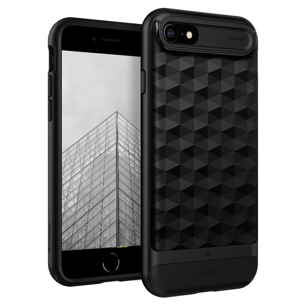 

Чехол Caseology Parallax для iPhone 8/7/SE(2020) Matte Black (ACS01154, Черный