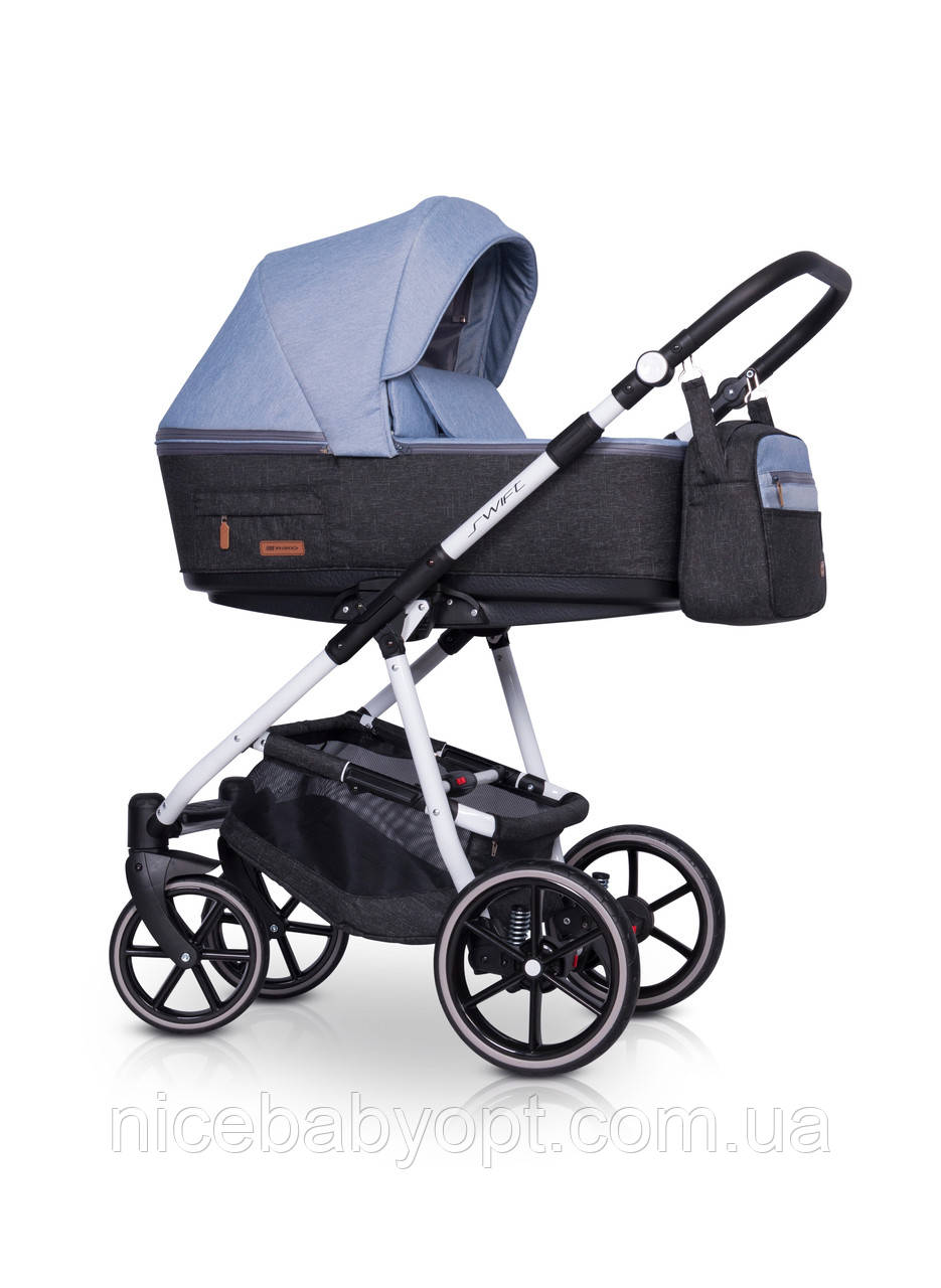 

Коляска 2 в 1 Riko Swift Natural 02 Niagara, Голубой