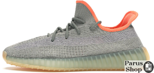 

Женские кроссовки Adidas Yeezy Boost 350 v2 Green/Orange 37, Розовый