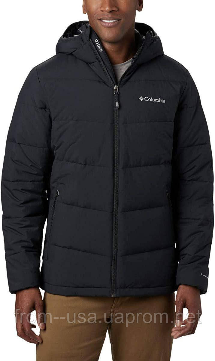 

COLUMBIA Lone Fir 650 TurboDown Hooded Omni-Heat пуховик зима оригинал из США р.58-60-Укр XXL-USA чёрный