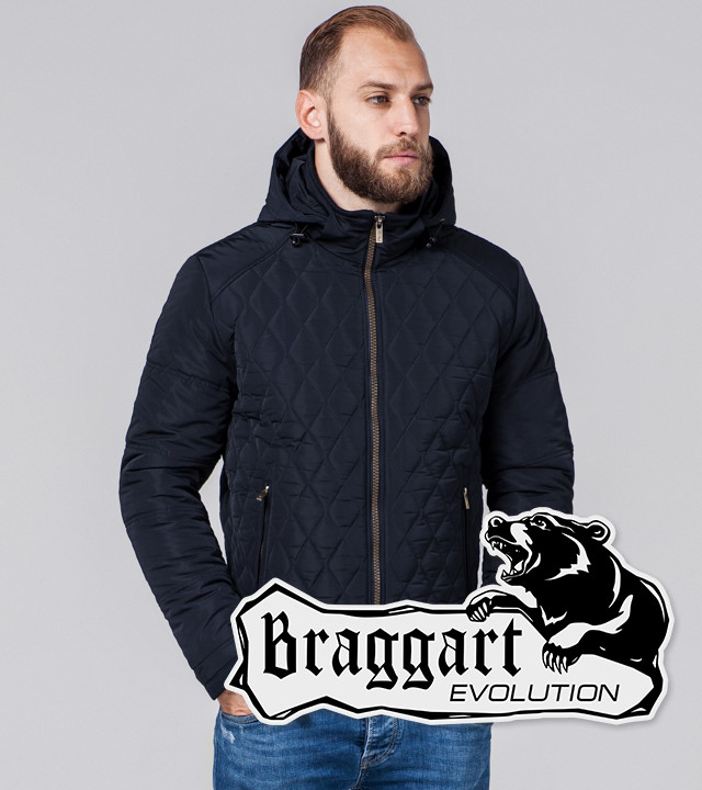 

Braggart Evolution 2686 | Мужская Куртка демисезонная темно-синяя