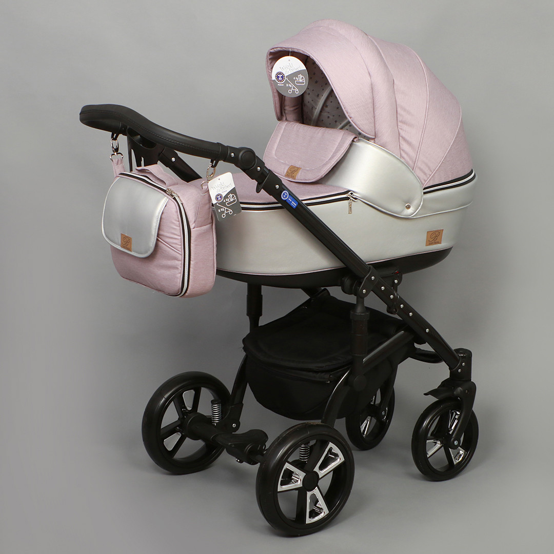 

Baby Pram (Eco+Textile), Розовый