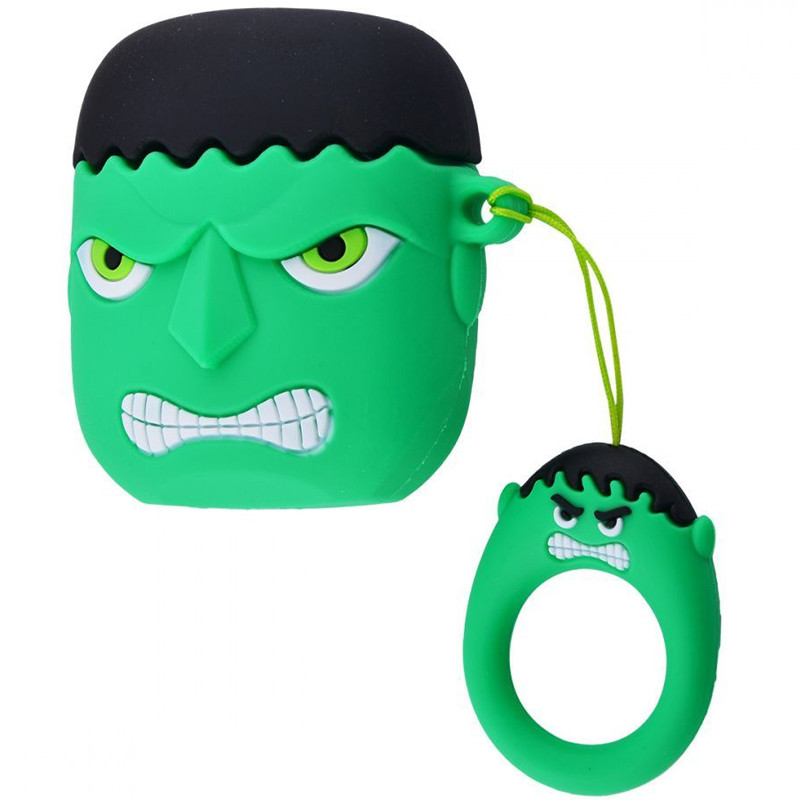 

Силиконовый футляр Marvel & DC series для наушников AirPods + кольцо