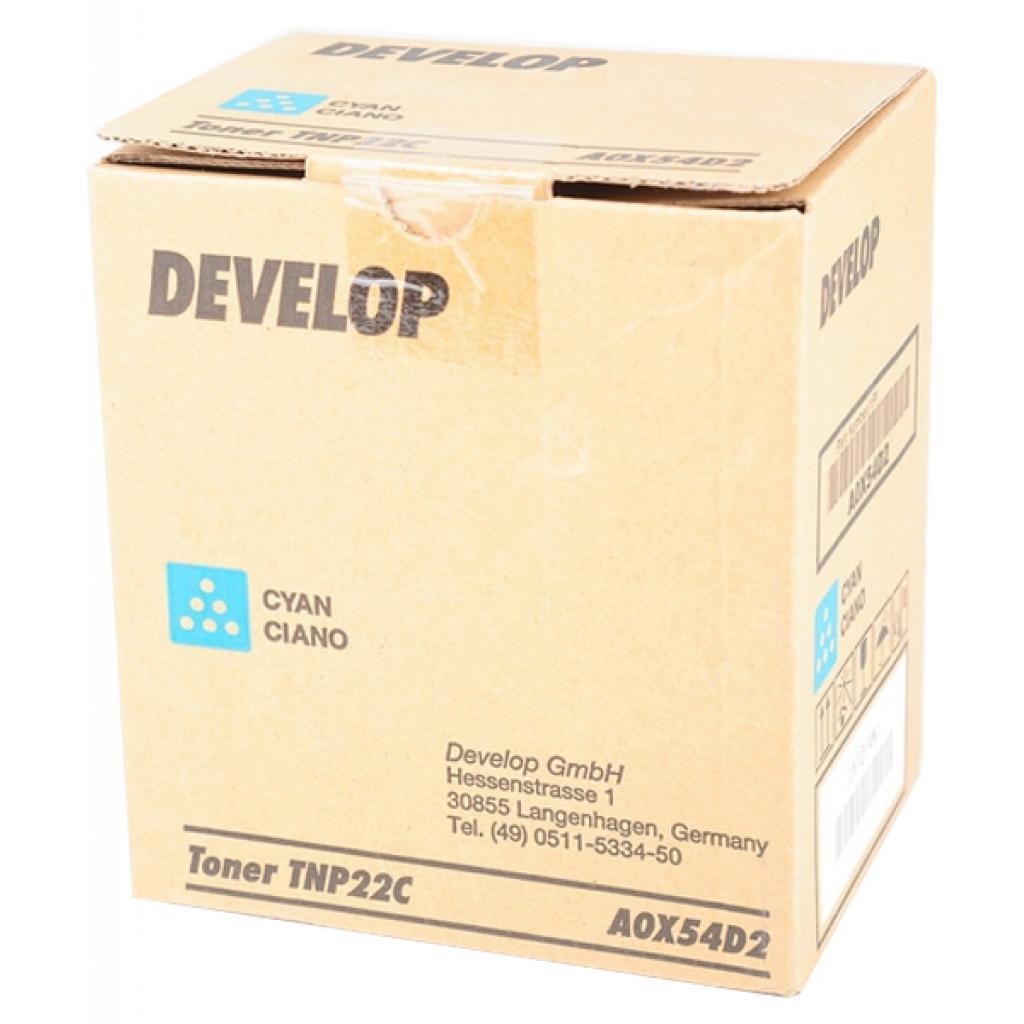 

Тонер Develop TNP-22C Cyan для ineo +35/+35Р (6К) (A0X54D2)