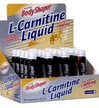 

L-CARNITINE Weider 1800 mg Liquid (20 ампул по 25 мл.)