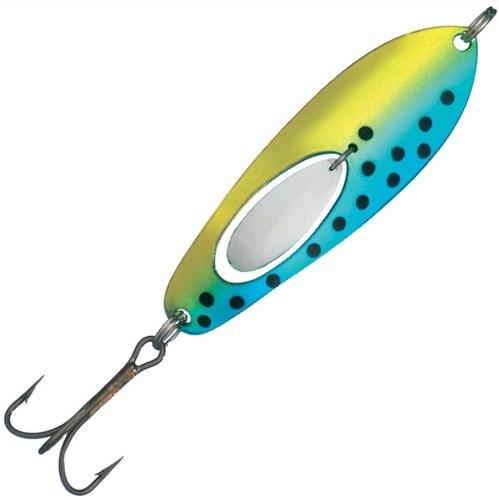

Блесна колеблющаяся Kuusamo Taimen-Super 75/17 GR/BLU-S