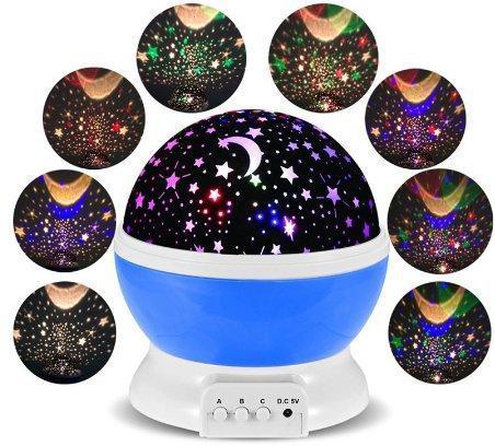 

Вращающийся ночник-проектор Звездное небо Dream QDP01 rotating projection lamp! Лучшая цена, Разные цвета