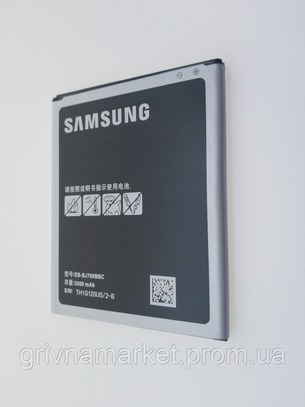 

Аккумулятор EB-BJ700BBC для Samsung J7 2015 Galaxy J700 3000 mAh 03680, КОД: 137675