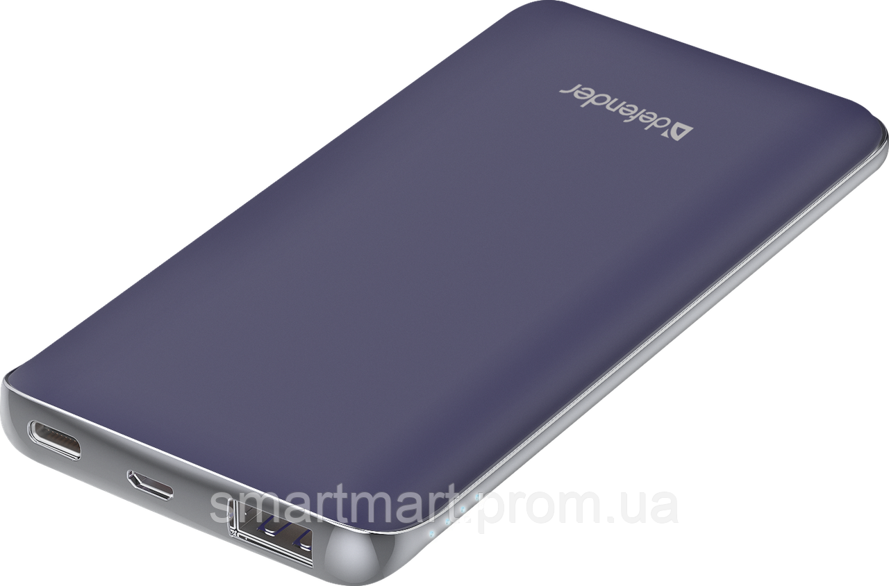 

УМБ Defender ExtraLife 8000S 8000mAh Violet 83667, КОД: 1687232