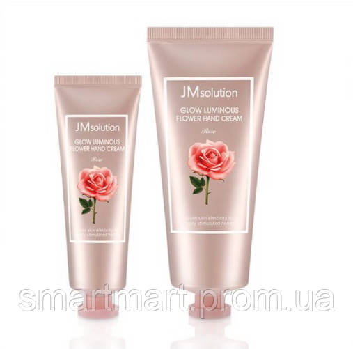 

Увлажняющий крем для рук JMsolution Glow Luminous Flower Hand Cream Rose 8809505545199, КОД: 1894960