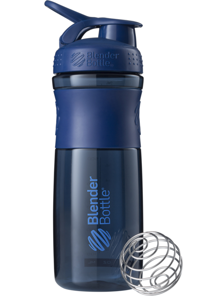 

Спортивная бутылка-шейкер BlenderBottle SportMixer 820 ml Navy, КОД: 977507