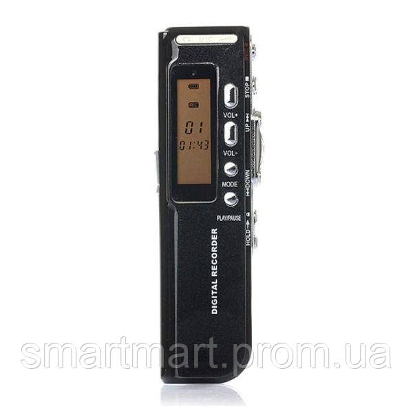 

Диктофон Doitop voice recorder VR-12 8 ГБ Черный 100308, КОД: 1439089