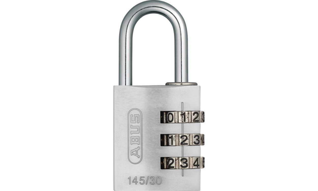 

Замок навісний ABUS 145 30 Combination Lock Silver 478611, КОД: 1788578