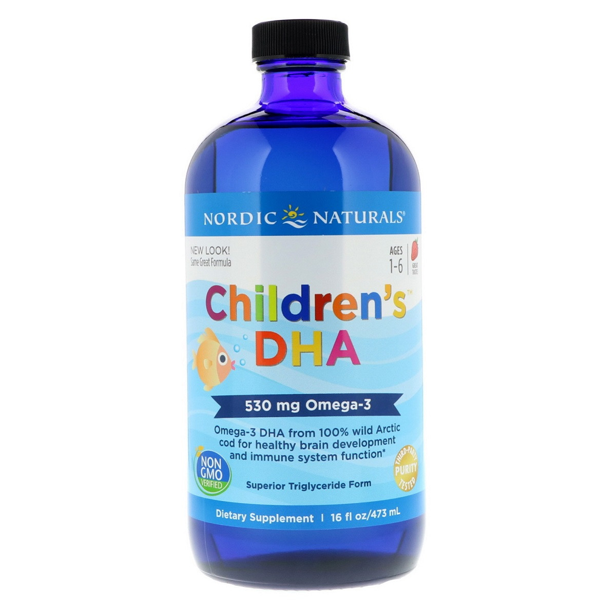 

Рыбий жир для детей Nordic Naturals Childrens DHA Strawberry 473 мл NOR02724, КОД: 1771592