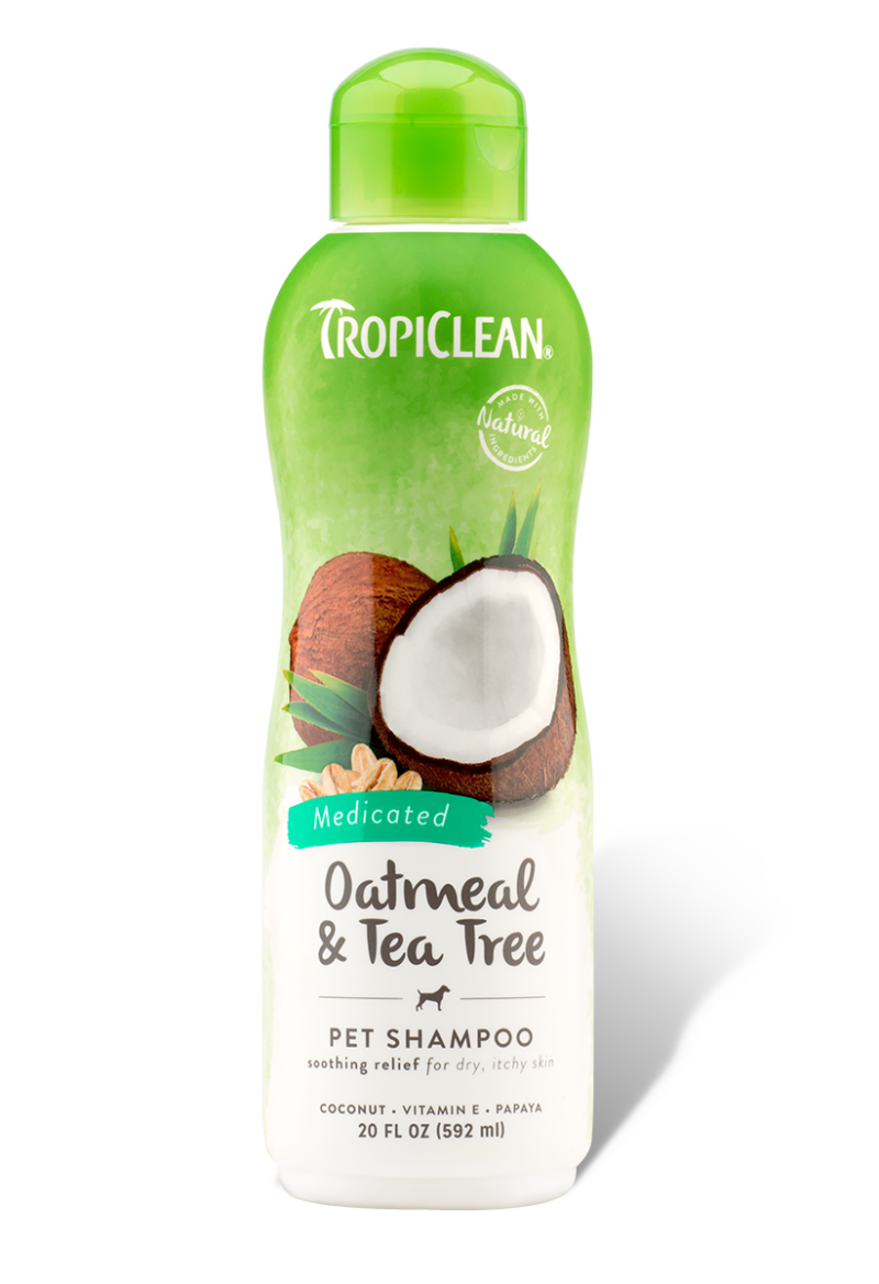 

Шампунь для кошек Tropiclean Oatmeal Tea 355 мл 202467, КОД: 1572729