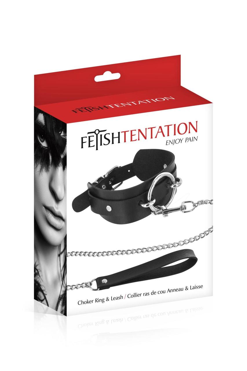 

Ошейник с поводком Fetish Tentation Ring and Leash