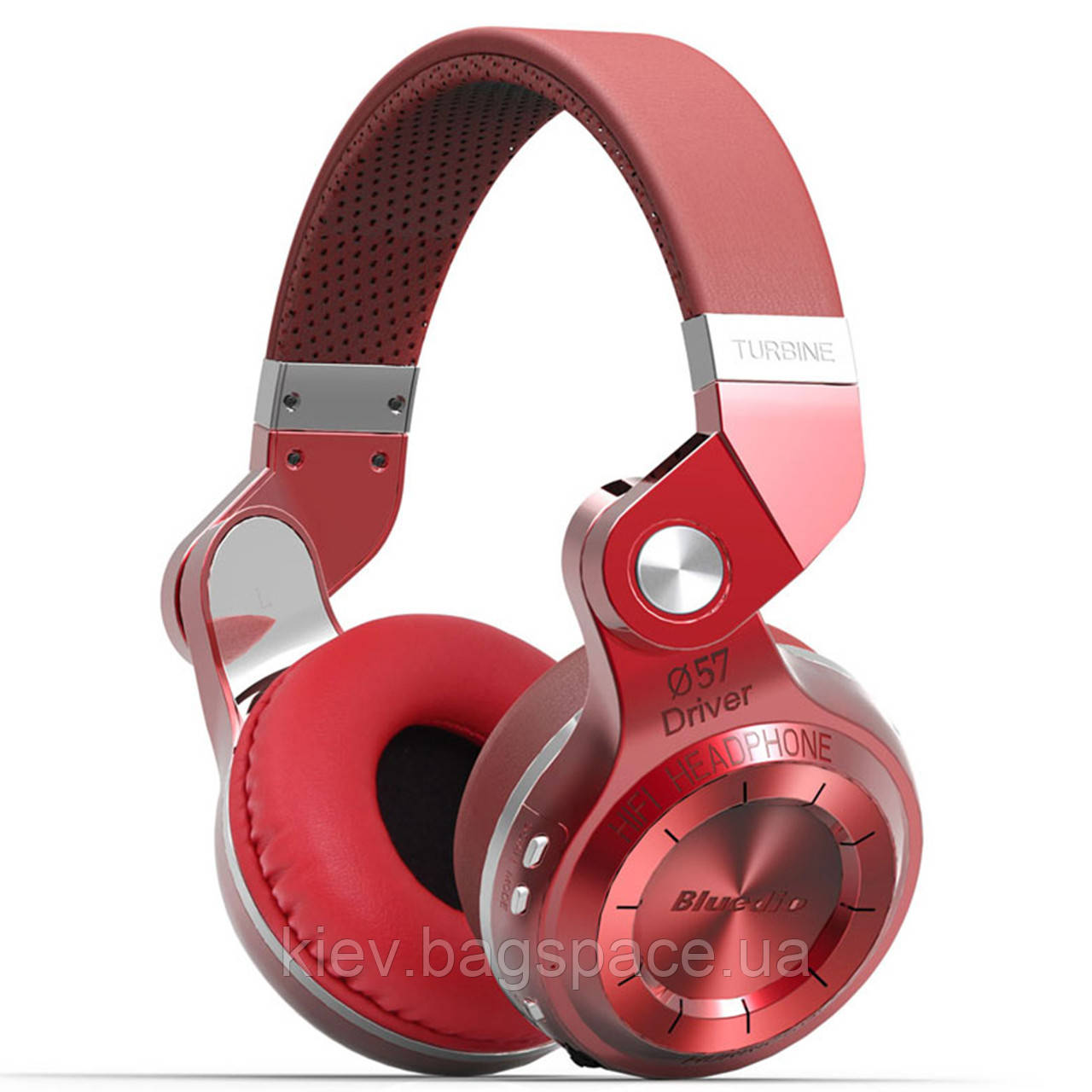 

Беспроводные Bluetooth наушники Bluedio T2 Plus Red 3037-9577, КОД: 1174754