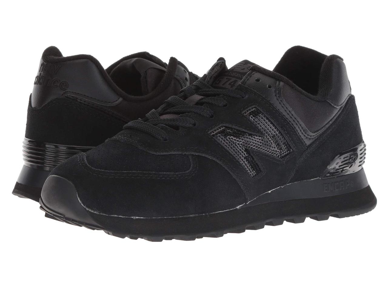 

Кроссовки/Кеды (Оригинал) New Balance Classics WL574v2 Black/Black