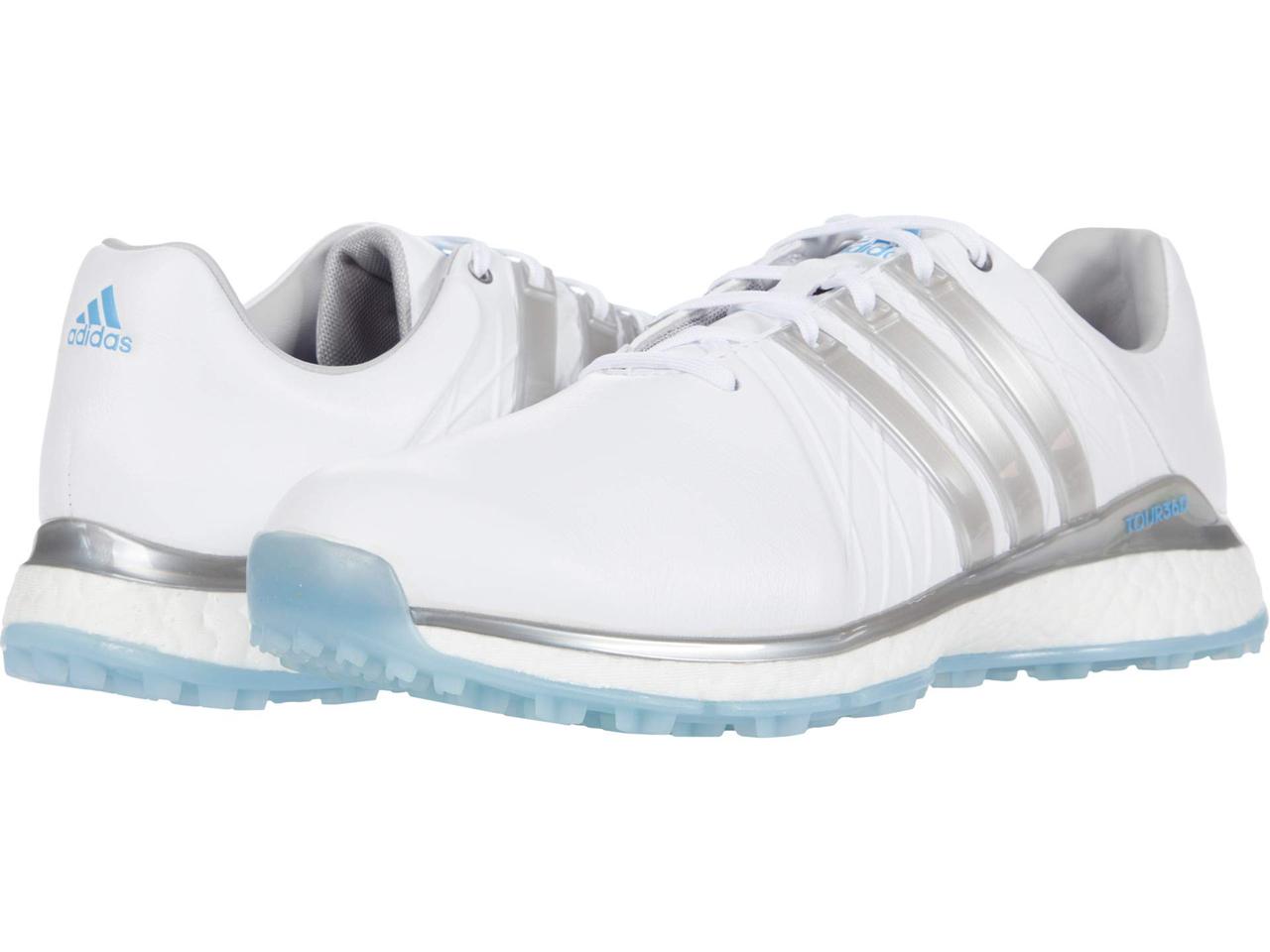 

Кроссовки/Кеды (Оригинал) adidas Golf Tour360 XT-SL White/Silver Metallic/Team Light Blue