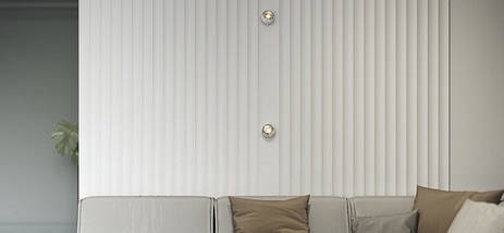 Дизайнерские гипсовые 3д панели для отделки стен и потолков "Спарта" 50x50x2, фото 2