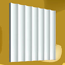 Дизайнерские гипсовые 3д панели для отделки стен и потолков "Спарта" 50x50x2, фото 3