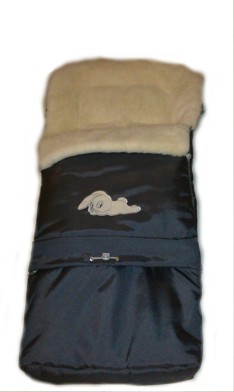 Конверт, спальный мешок-трансформер для детей на овчине