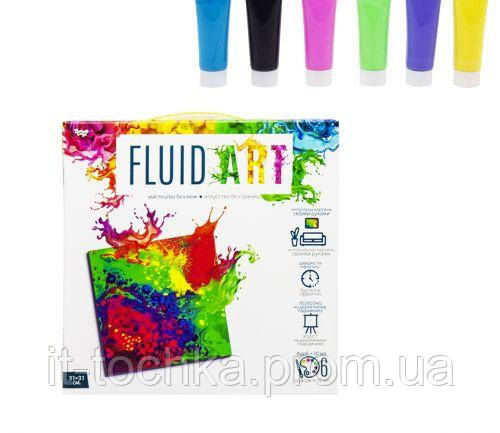 

Набор для творчества fluid art Флюид-арт dankotoys fa-01-05