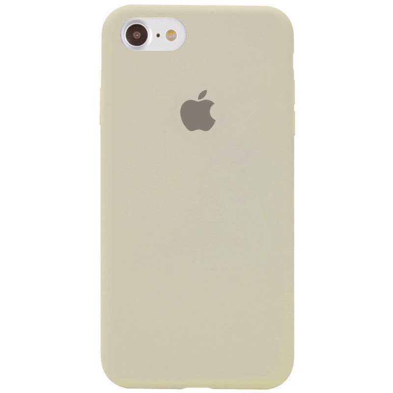 

Силиконовый чехол с микрофиброй (AA) для Apple iPhone 6/6s (4.7"), Бежевый / antigue white