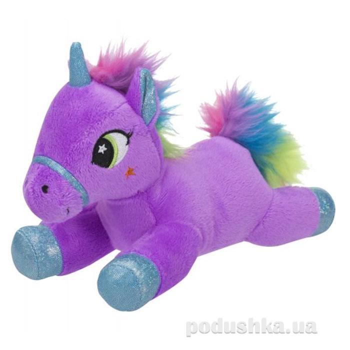 

Единорог лиловый с радужными волосами Toy World 5234