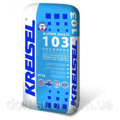 

КЛЕЙ ДЛЯ ПЛИТКИ "KREISEL" SUPER-MULTI 103
