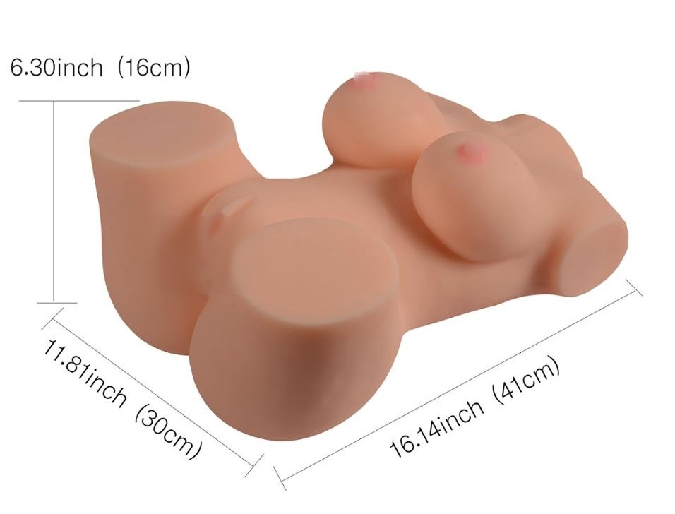 

Реалистичное тело-торс "Anica Solid Silicone Sexy Doll", "L", Телесный