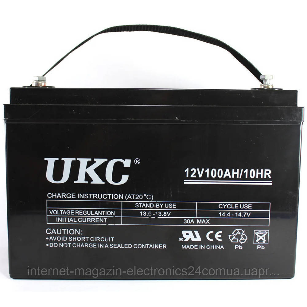 

Аккумулятор BATTERY 12V 100A UKC