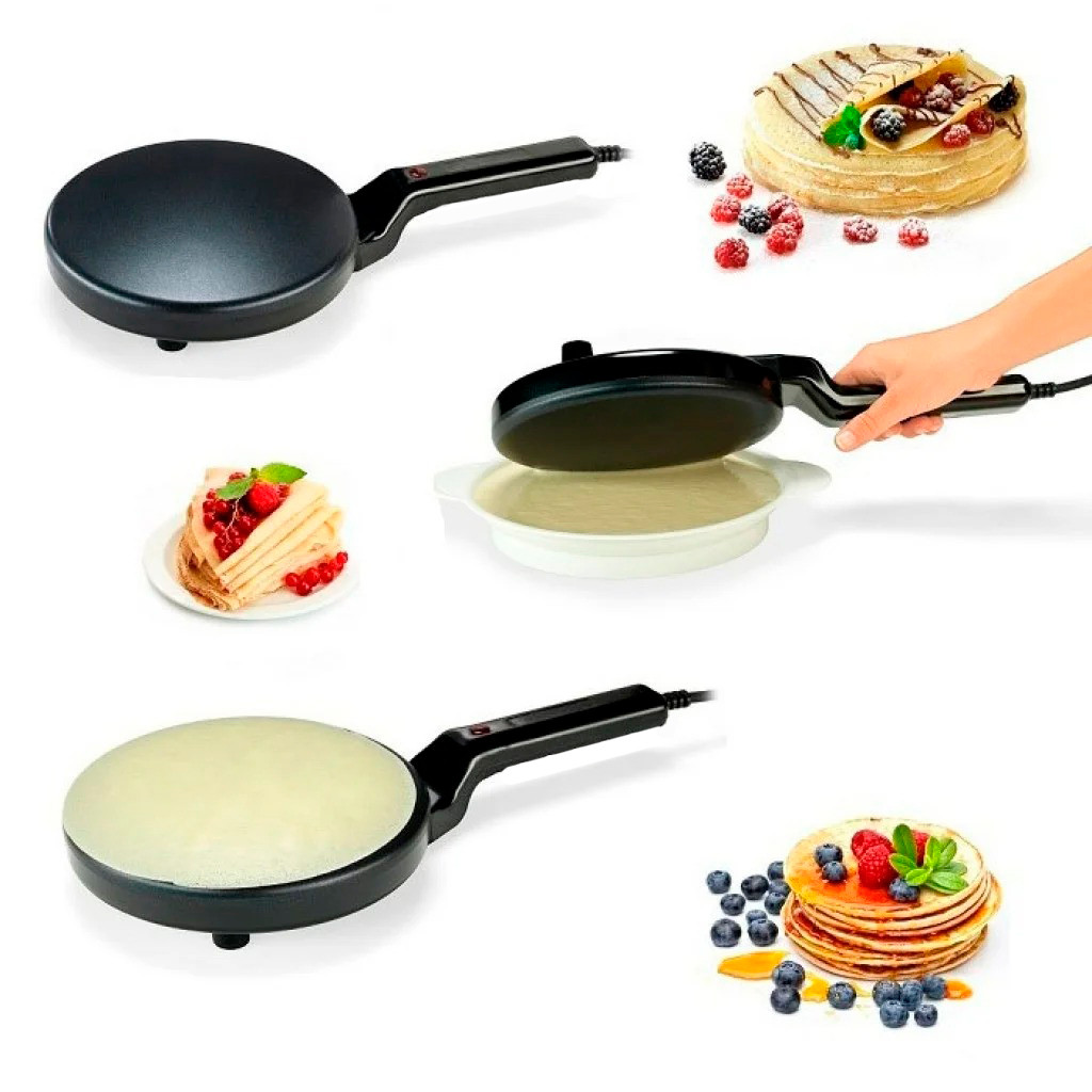 

Блинница электрическая погружная Crepe Maker ZY-701 20 см, с доставкой по Киеву и Украине