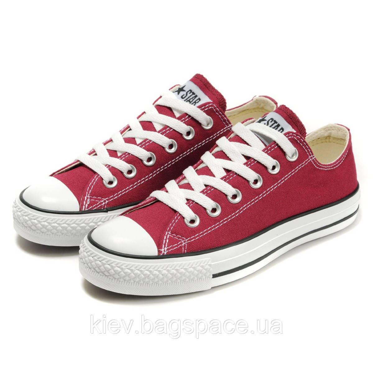 

Кеды Converse All Star Ox Optical 40 Бордовый MVR20604198-40, КОД: 1062472