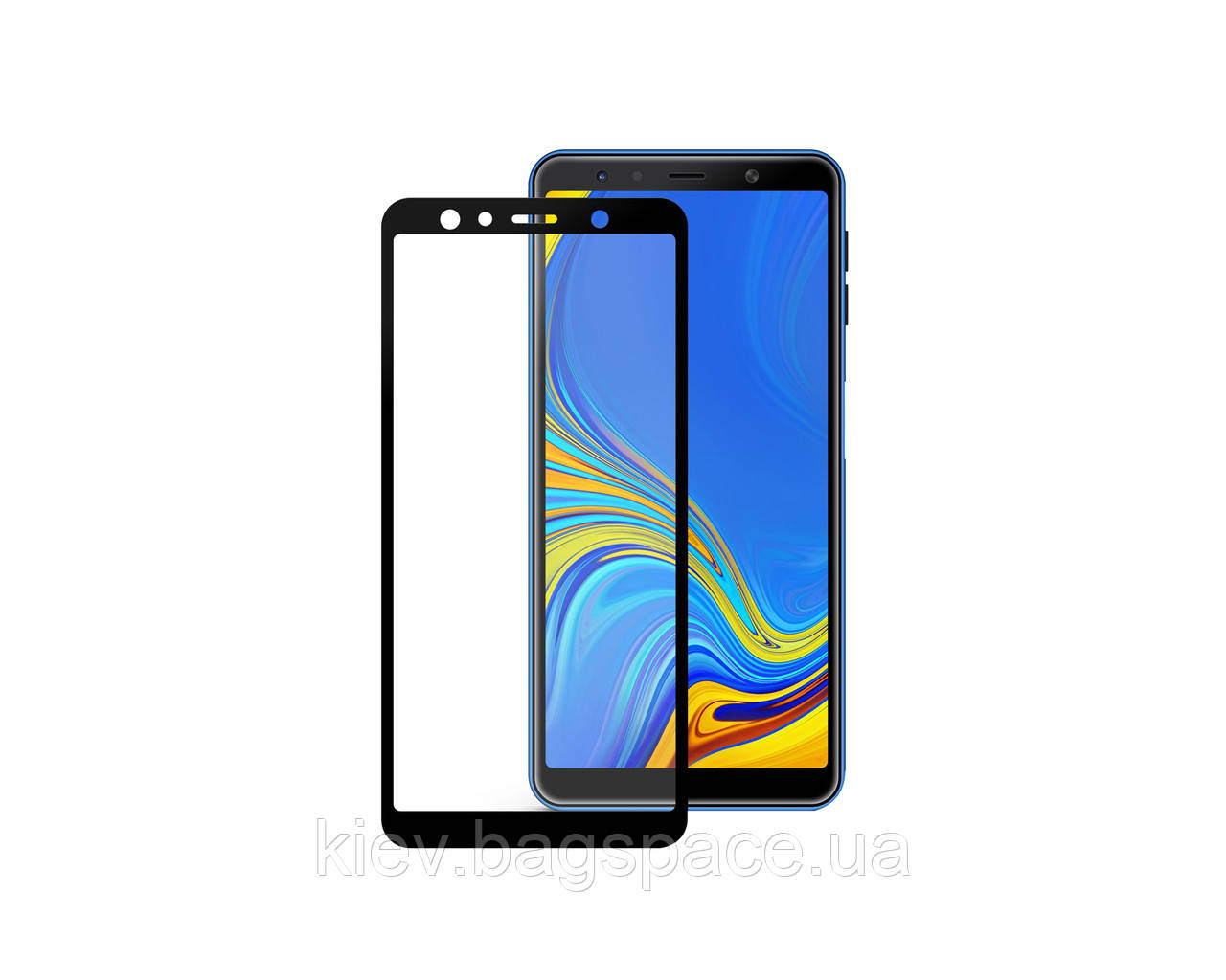 

Защитное 3D стекло Full Cover для Samsung A7 2018 A750 Black 1881, КОД: 711558