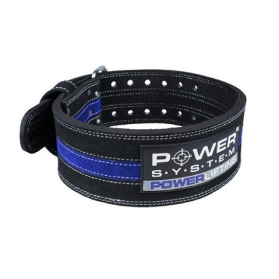 

Пояс для пауэрлифтинга Power System Power Lifting PS-3800 Black-Blue Line XL GM-24-145386