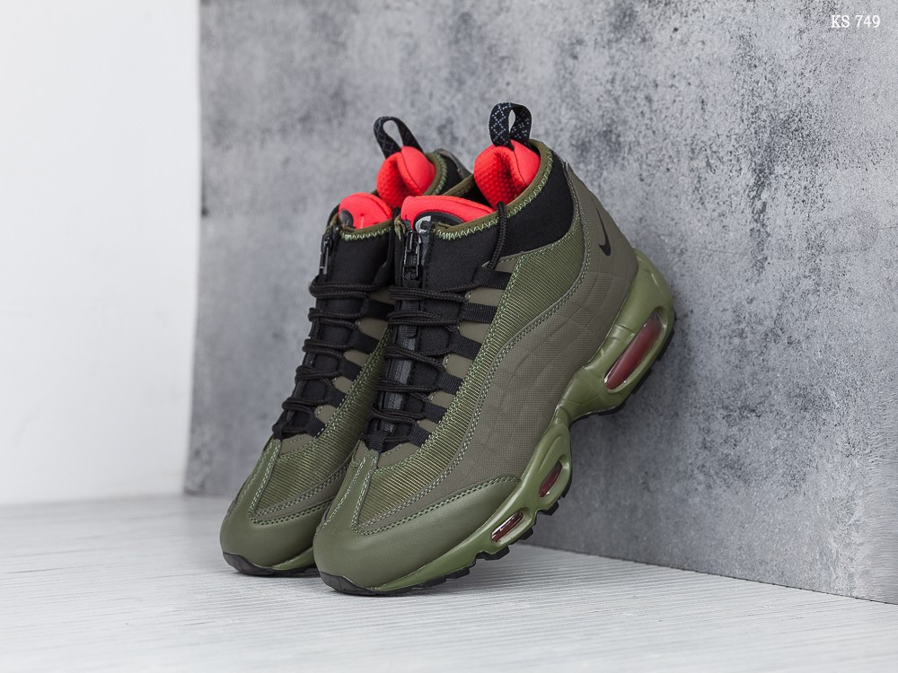 

Мужские зимние кроссовки в стиле Nike Air Max 95 Sneakerboot, зеленые 44 (27,7 см), размеры:41,43,44,45