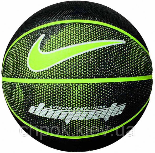 

Мяч баскетбольный Nike DOMINATE 8P BLACK/VOLT/WHITE/VOLT size 7 (N.000.1165.044.07)