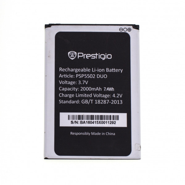 

Аккумулятор Prestigio PSP3516, PSP5502 для Wize M3X 3516 (T102223)