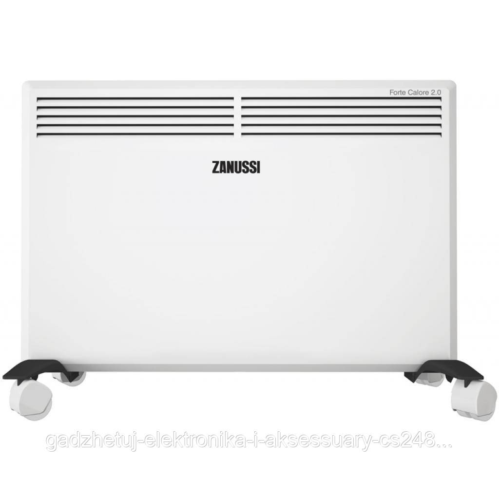 

Конвектор электрический Zanussi ZCH/C-1500 ER, 1500Вт, 20 м2, электр. управл-е, IP24, белый